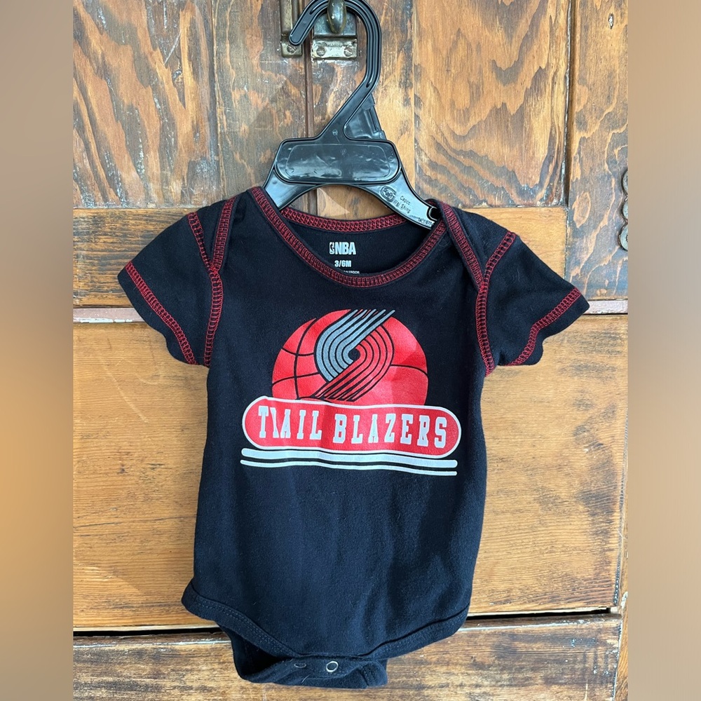 Trail Blazers onesie